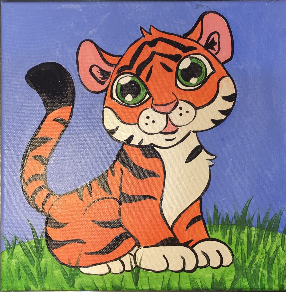 Tiger Cub - Busy Bees Pottery \u0026 Arts Studio Mentor, image size:1001x1024